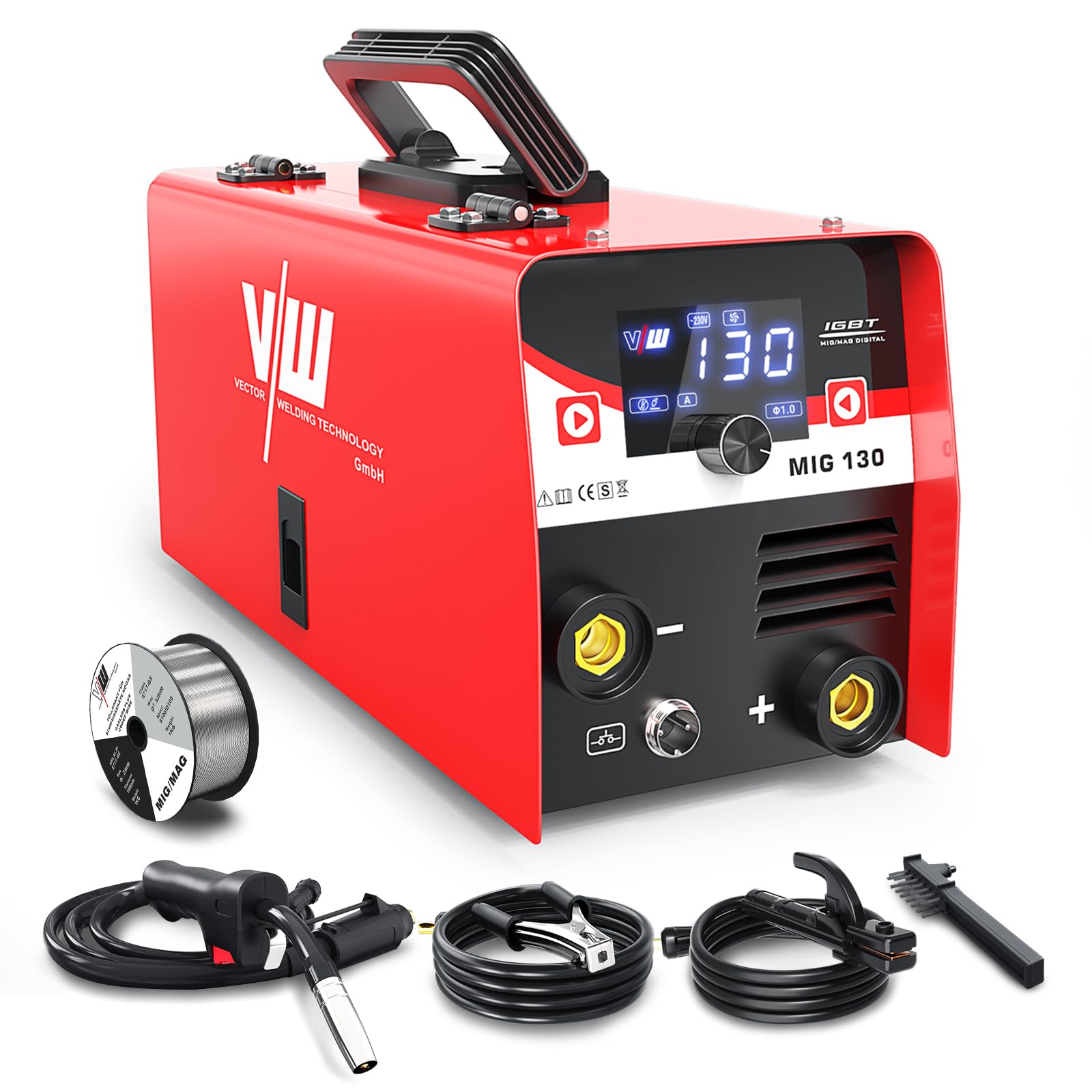 VECTOR WELDING 130A sans gaz (MIG + MMA)